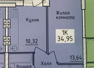 Продажа 1-ком. квартиры, 36 м2, Ростовская область, Студенческая улица, 10