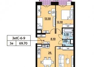 Продаю 3-ком. квартиру, 67.9 м2, Москва, улица Архитектора Щусева, 4к2, Даниловский район