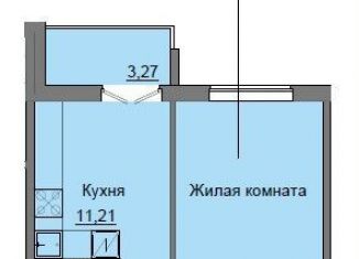 Продажа однокомнатной квартиры, 37.2 м2, Киров, Октябрьский район, улица Романа Ердякова, 9