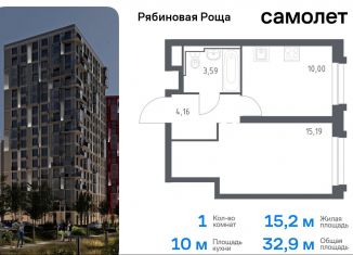 Продается однокомнатная квартира, 32.9 м2, Забайкальский край