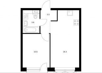 Продается однокомнатная квартира, 36 м2, Москва, район Очаково-Матвеевское