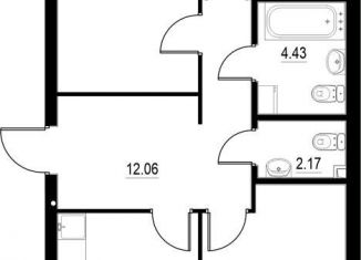 Продажа 3-комнатной квартиры, 78.7 м2, Казань, улица Михаила Миля, 1, Авиастроительный район