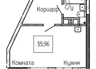 Продается квартира студия, 36 м2, Новосибирск