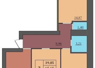 Продажа 3-ком. квартиры, 66.8 м2, Ярославль, Дзержинский район