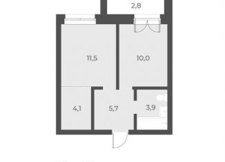 Продажа 1-ком. квартиры, 35.2 м2, Новосибирск, метро Заельцовская, Кубовая улица, 47/1