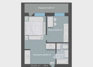 Продам однокомнатную квартиру, 36.2 м2, Тольятти, улица Матросова, 27