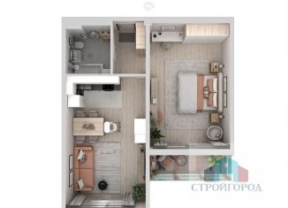 Продажа 2-ком. квартиры, 61.7 м2, Красноярск