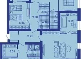 Продам четырехкомнатную квартиру, 199.2 м2, Брянская область