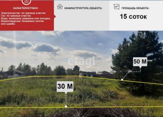 Продается участок, 15 сот., деревня Совьяки, Центральная улица, 31