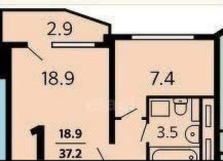 Продажа однокомнатной квартиры, 37.5 м2, Москва, улица Госпитальный Вал, 5с1, улица Госпитальный Вал