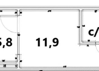 Продается квартира студия, 17.7 м2, Москва, Снайперская улица, 7, район Вешняки