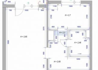 Аренда 1-ком. квартиры, 39 м2, Москва, Кавказский бульвар