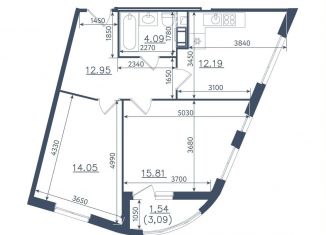 Продается 2-ком. квартира, 60.6 м2, Сестрорецк