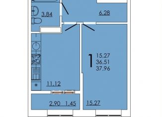 1-ком. квартира на продажу, 38 м2, Ростов-на-Дону