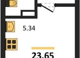 Продается квартира студия, 23.6 м2, Воронеж, Левобережный район