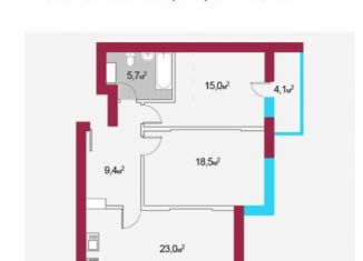 Продается 2-комнатная квартира, 76 м2, Тверь, улица Скворцова-Степанова, 13