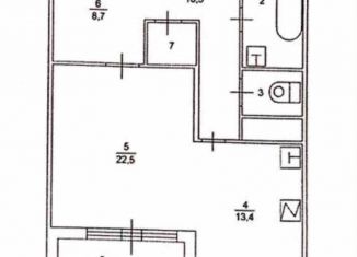 Продаю двухкомнатную квартиру, 65.3 м2, Красногорск, Павшинский бульвар, 38, ЖК Мыс Первый