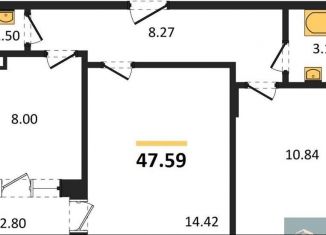 Продажа 2-ком. квартиры, 47.6 м2, Воронеж, Советский район