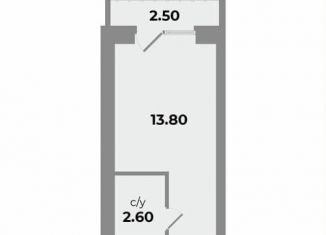 Продам квартиру студию, 19 м2, Ставропольский край, улица Александра Грибоедова, 3/5