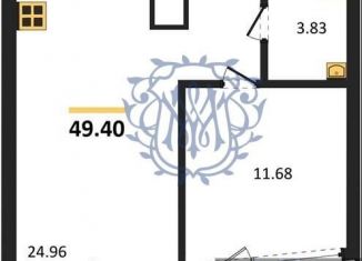 Продается 1-комнатная квартира, 49.4 м2, Евпатория