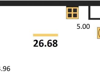 Продается квартира студия, 26.7 м2, Воронежская область