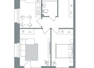 Продается 2-комнатная квартира, 49 м2, Благовещенск, улица Островского, 111