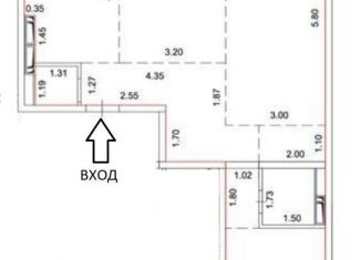 Трехкомнатная квартира на продажу, 82 м2, Новоалтайск, Прудская улица, 40