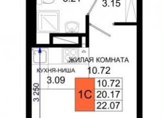 Продаю квартиру студию, 22.1 м2, Ростов-на-Дону