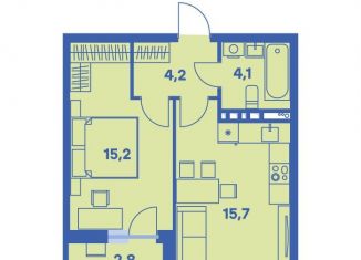 Продам 2-комнатную квартиру, 40.6 м2, Пермь