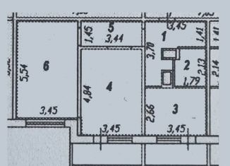 Продаю 2-ком. квартиру, 61.2 м2, Ивановская область, улица Зверева, 39