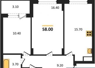 Продаю 2-комнатную квартиру, 58 м2, Воронеж