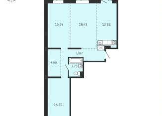 Продаю 3-комнатную квартиру, 82.8 м2, Иркутск, Советская улица, 115/1, Правобережный округ