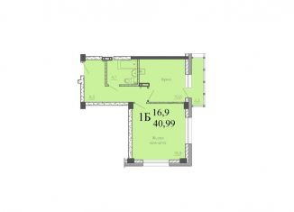 Продаю 1-ком. квартиру, 43.3 м2, Новосибирск