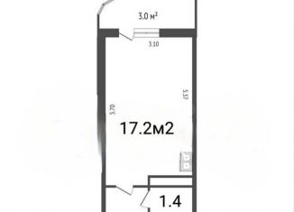 Продаю квартиру студию, 25.9 м2, Санкт-Петербург, Красносельский район, Ленинский проспект, 82к3