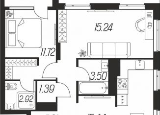 2-комнатная квартира на продажу, 61 м2, Тульская область