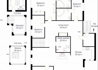 Сдается в аренду многокомнатная квартира, 530 м2, Москва, улица Петровка, 24с3, улица Петровка