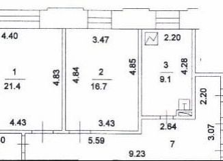 Продается двухкомнатная квартира, 71.5 м2, Москва, Гоголевский бульвар, 25с1, Гоголевский бульвар