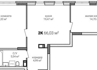 Продаю 2-комнатную квартиру, 66 м2, Нижний Новгород, Советский район