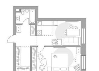 Продам 2-ком. квартиру, 48.2 м2, Москва, метро Серпуховская, Дубининская улица, 27с6