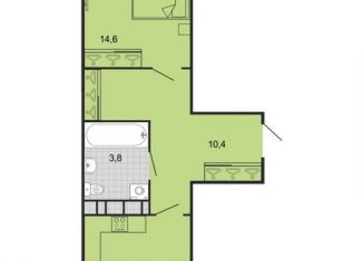 Продаю 1-комнатную квартиру, 44 м2, Ставропольский край, переулок Тюльпанов