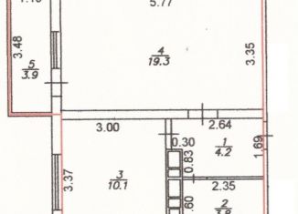 Продаю 1-ком. квартиру, 37.4 м2, Новороссийск, Анапское шоссе, 41Л