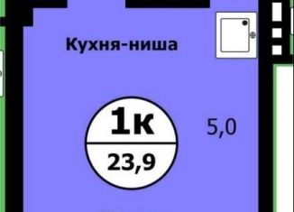 Продаю квартиру студию, 23 м2, Красноярский край, улица Лесников, 41Б