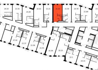 Продажа квартиры студии, 21.3 м2, Санкт-Петербург, Красногвардейский район, проспект Энергетиков, 6