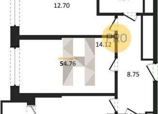 Продается 2-комнатная квартира, 54.8 м2, Ростовская область