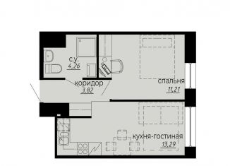 Продается однокомнатная квартира, 32.6 м2, Санкт-Петербург, муниципальный округ Светлановское