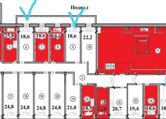 Продажа помещения свободного назначения, 24.8 м2, Москва, Домодедовская улица, 4