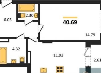 Продаю однокомнатную квартиру, 40.7 м2, Воронеж, Покровская улица, 19, Коминтерновский район