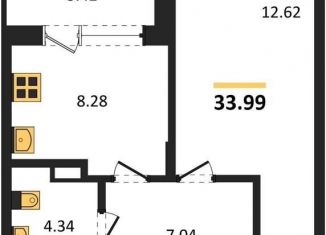 Продаю 1-комнатную квартиру, 34 м2, Воронеж, Левобережный район