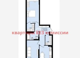 Продается 2-ком. квартира, 67.5 м2, Самара, улица Александра Матросова, 1, Советский район