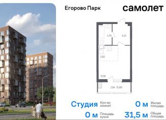 Продаю квартиру студию, 31.5 м2, Москва, ЮВАО, 2-й квартал, 1к3